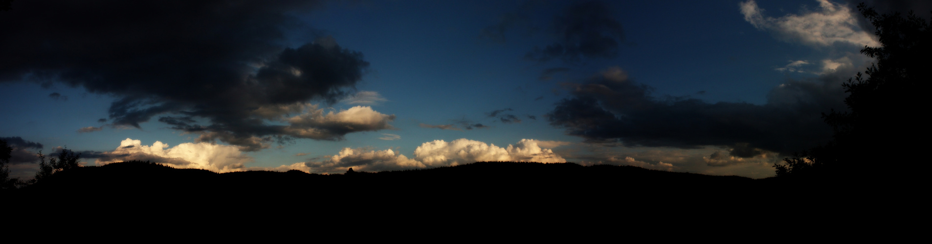 Wolkiges Panorama