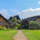 Wollen wir mal in ein Wikingerhaus hineinschauen? 