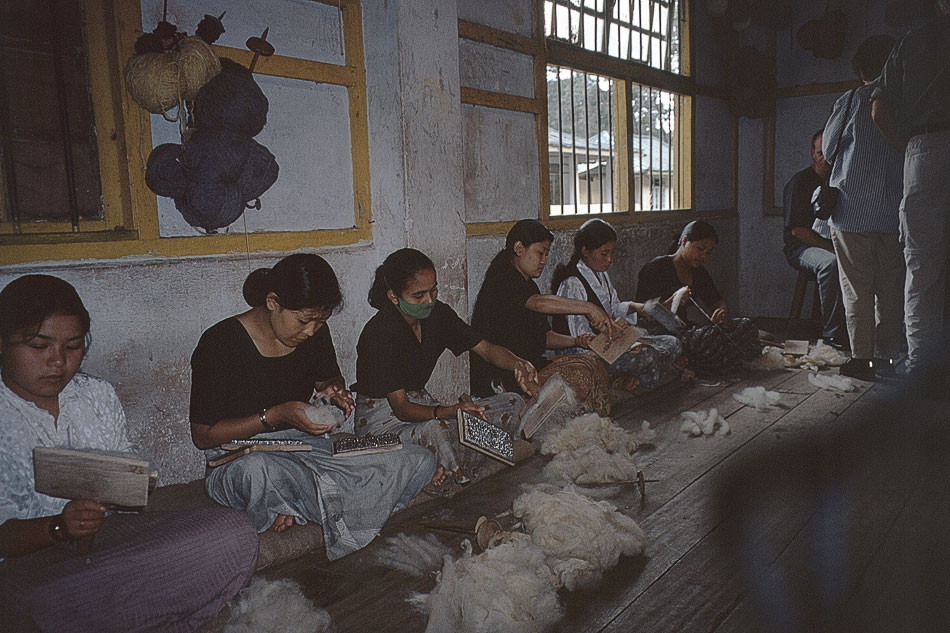 Wollherstellung