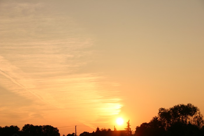 Wollken Feld