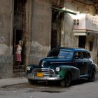 Woman and Car