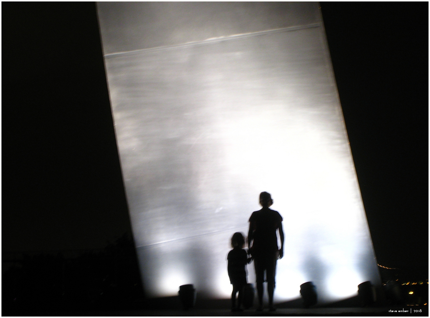 Woman and Girl on  High Ground