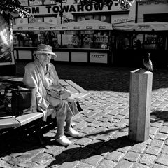 Woman And Her Bird