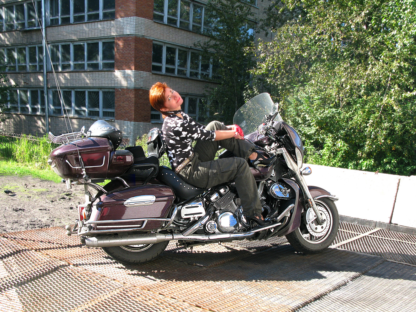 Woman & bike-3