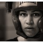 Woman Boxing