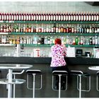 Woman in bar