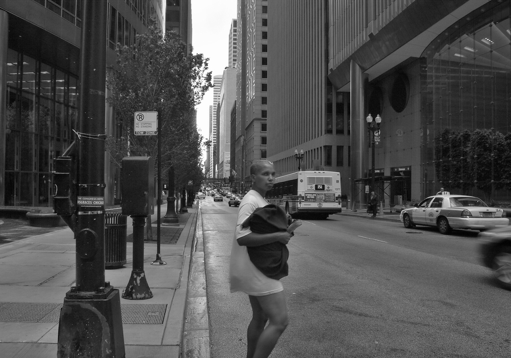 Woman in Chicago.