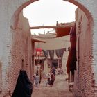 Woman in her burqa in Herat