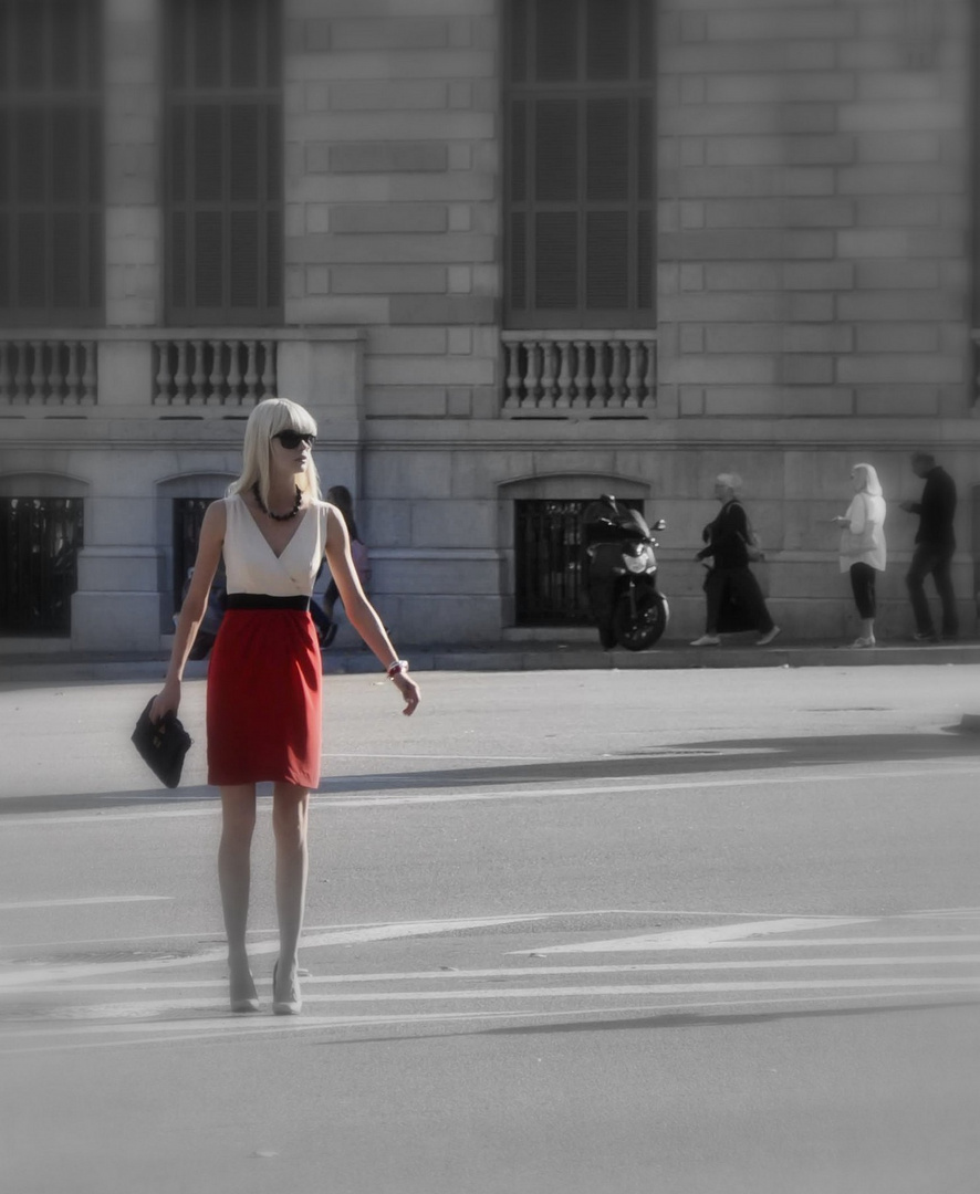 Woman in Red 1