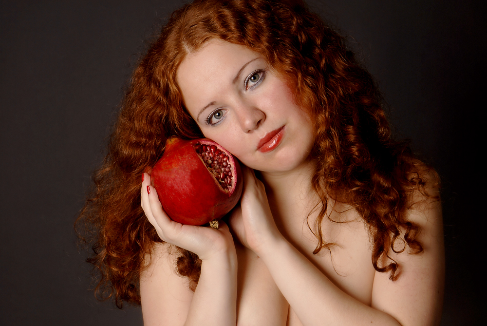 woman in red