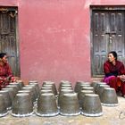 "Women and pottery" Bhaktapur Nepal
