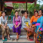 Women guests in the wedding house