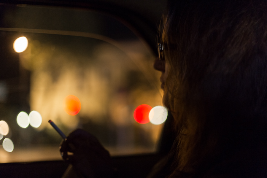 women in a cab 2