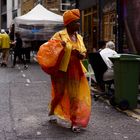 Women in orange