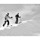 Women upstairs on the top -and now downhill without a stop