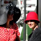 Women with hat