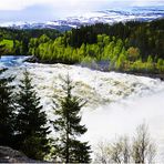 Womo in Norwegen (66) - Laksfossen