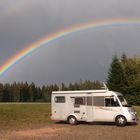 Womo unterm Regenbogen