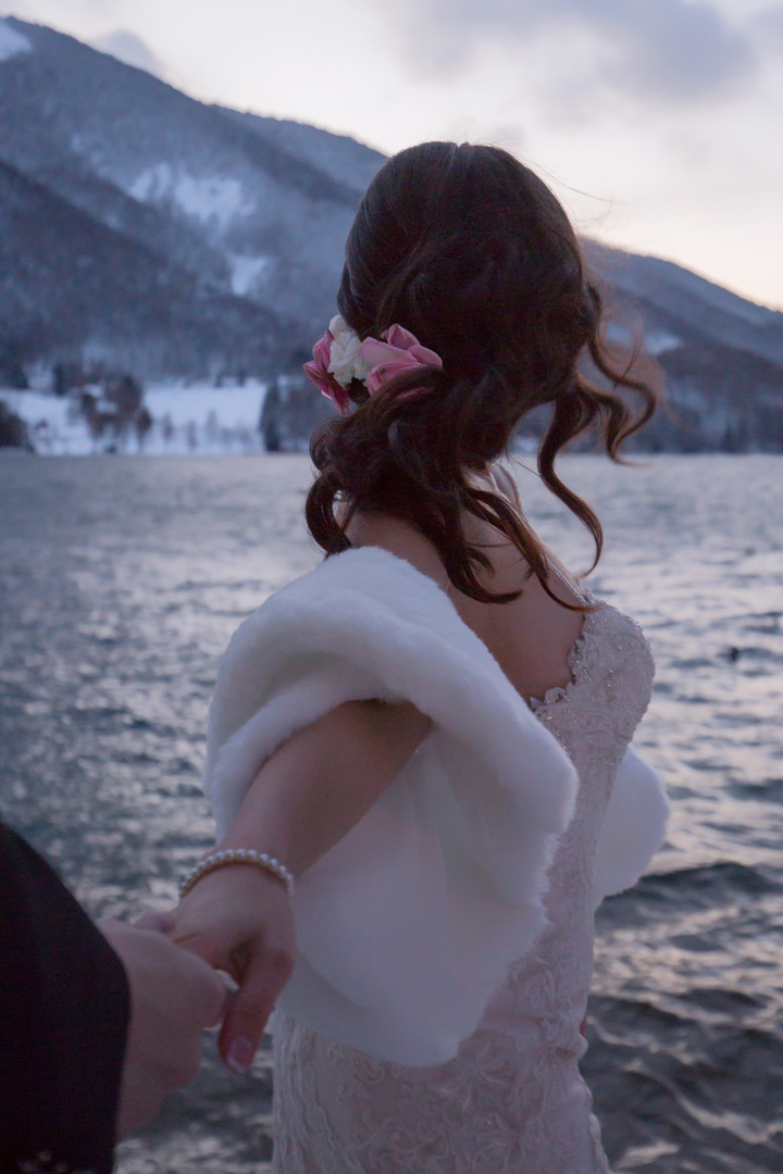 Wonderful winter wedding