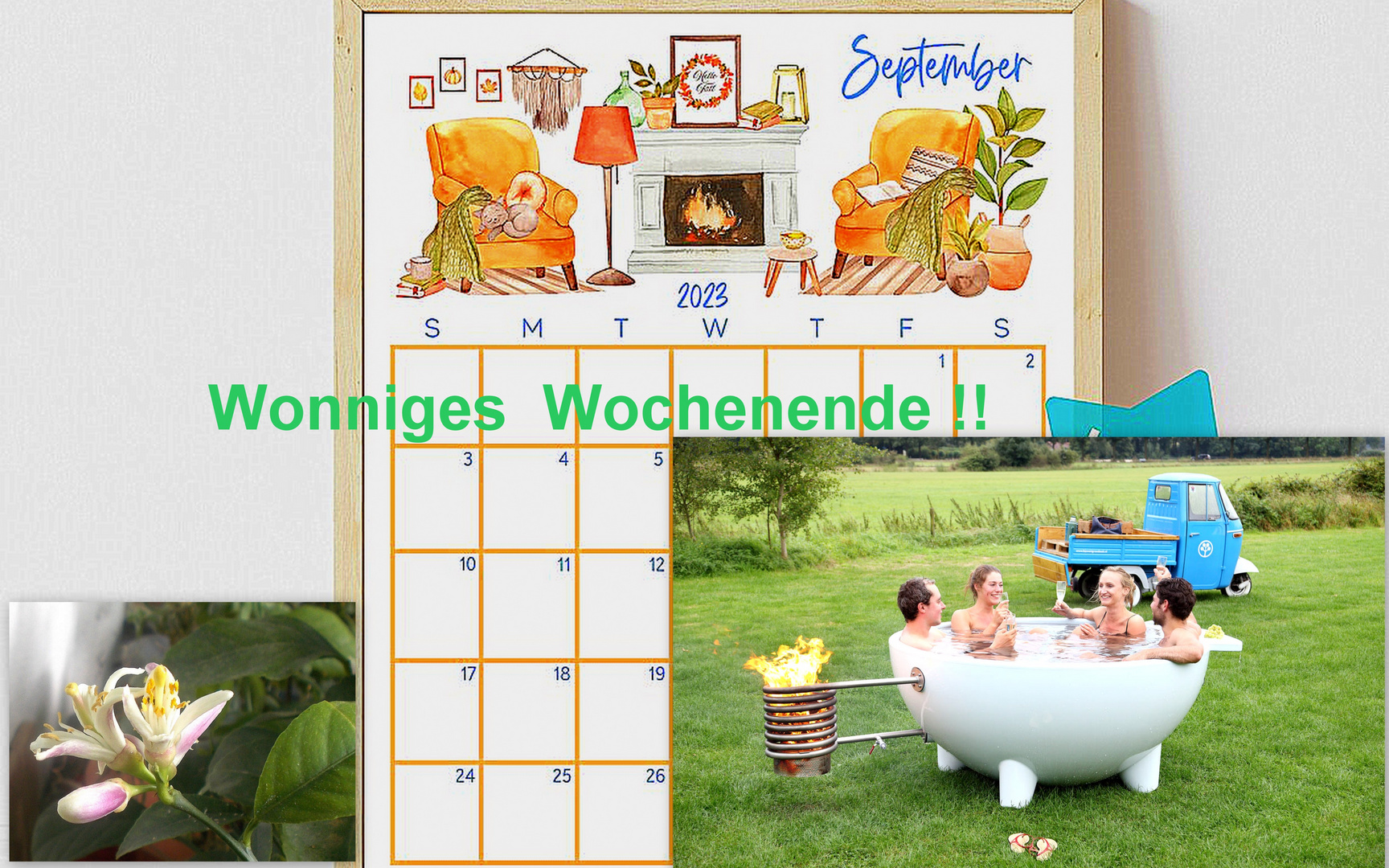 Wonniges, kuscheliges Wochenende...