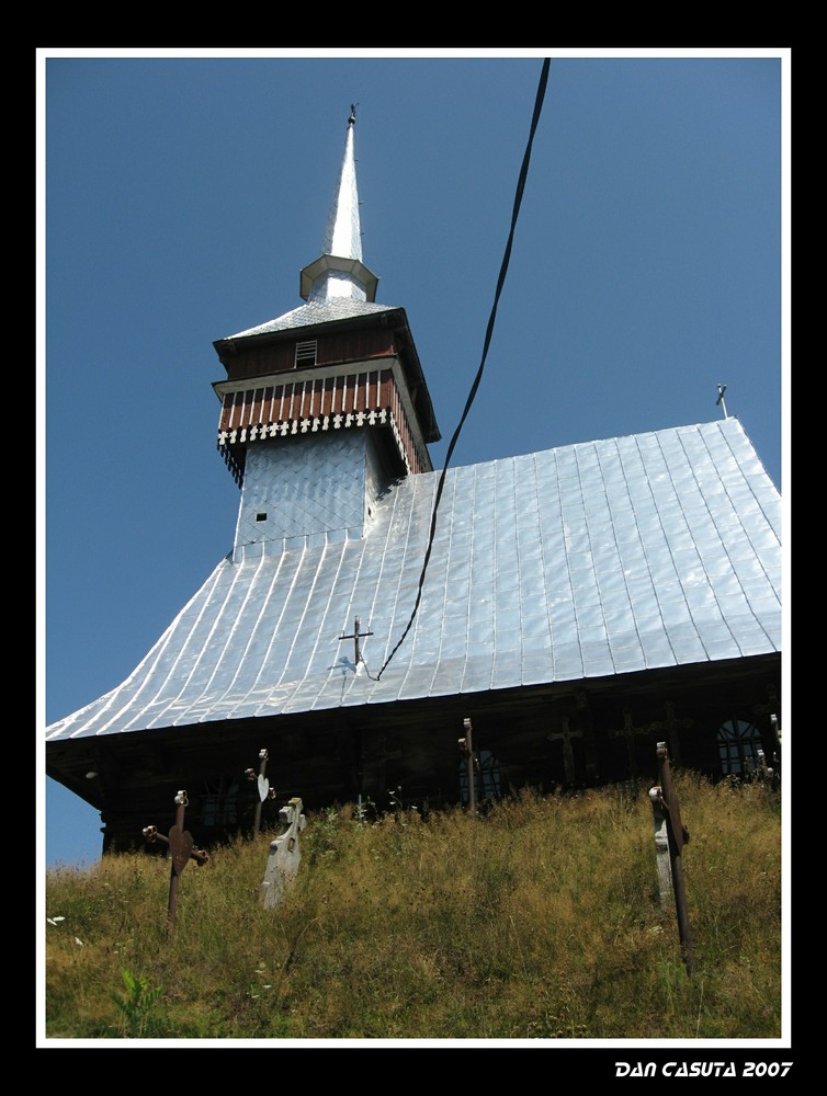 Wood Church Sf. Ioan Teologul from Bradet (build date 1733)