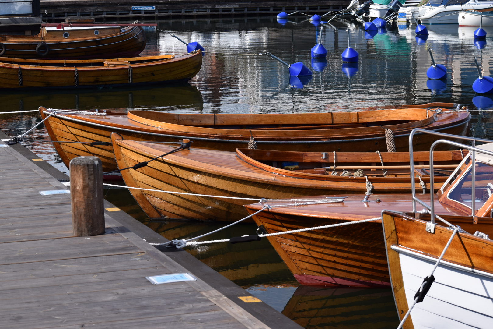 Wooden boats