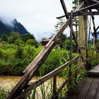 Wooden Bridge@Vang Vieng, Laos