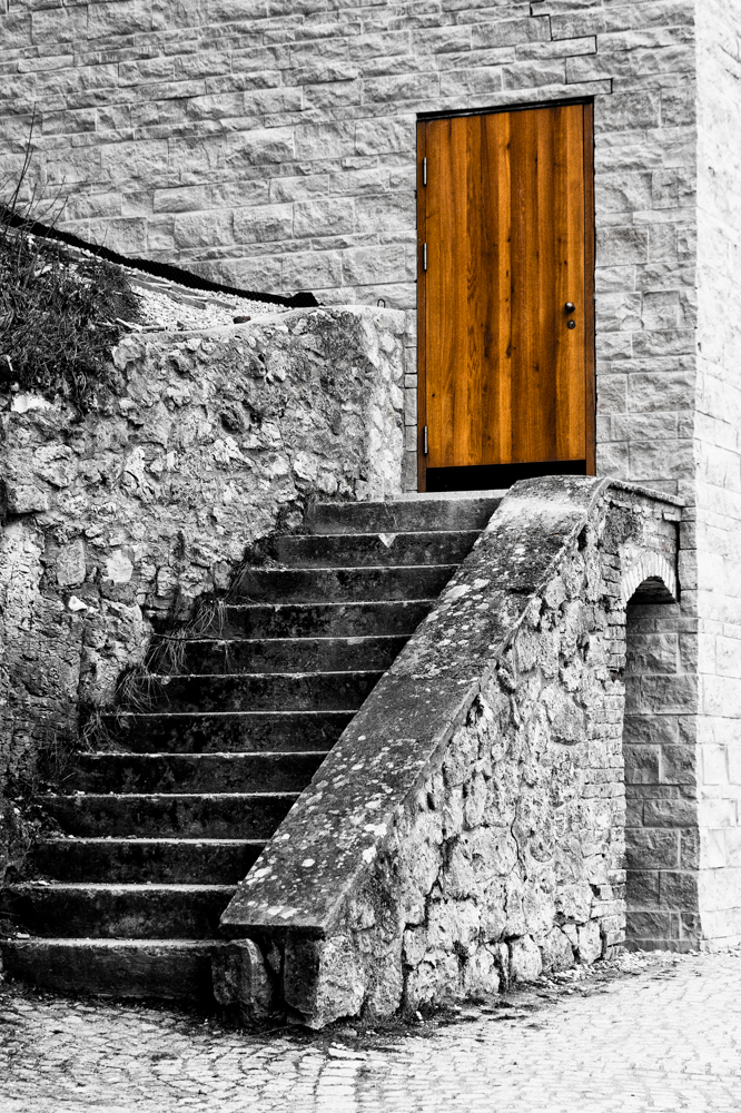 Wooden door