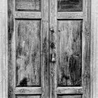 wooden front door