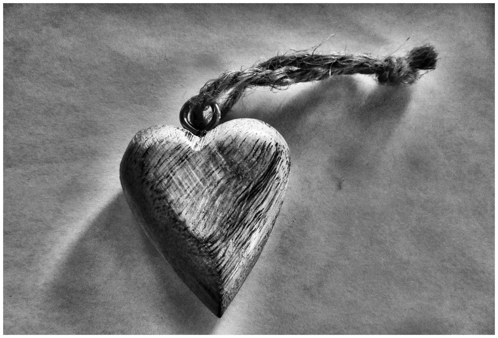 "wooden heart"