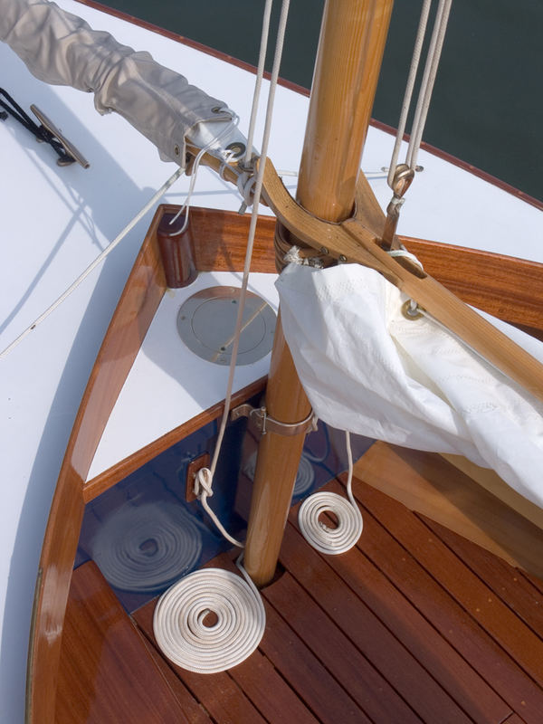 Wooden Sail Boat