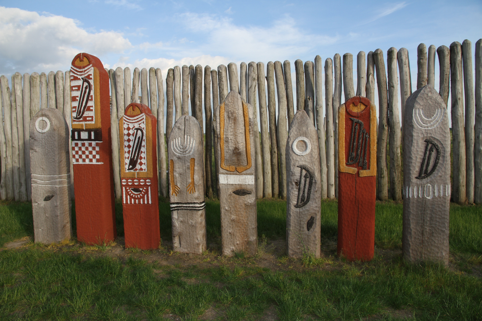 Woodhenge Pömmelte - Ringheiligtum Pömmelte, Saxony-Anhalt, Germany