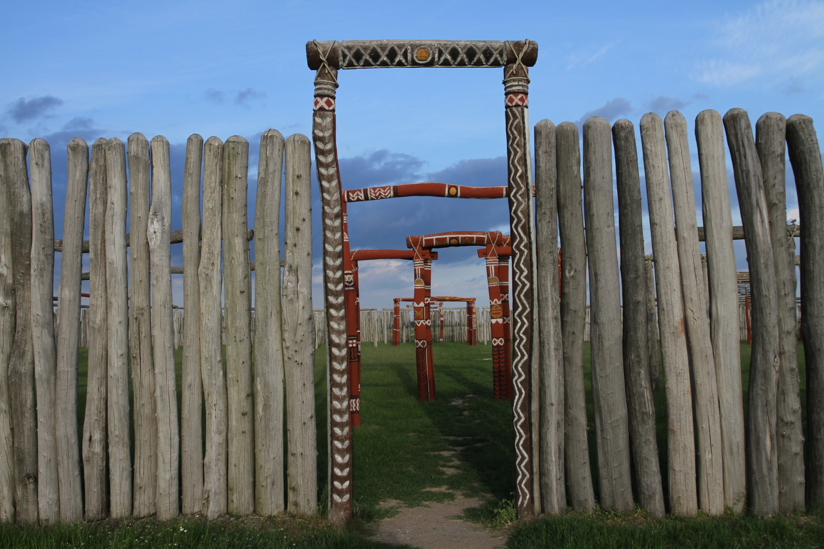 Woodhenge Pömmelte - Ringheiligtum Pömmelte, Saxony-Anhalt, Germany