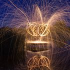 wool wire lightpainting