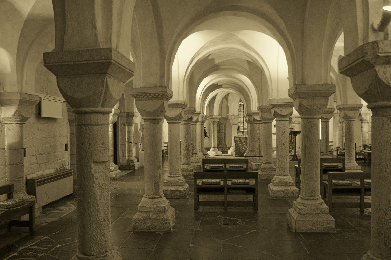 Worcestershire Cathedral Crypt