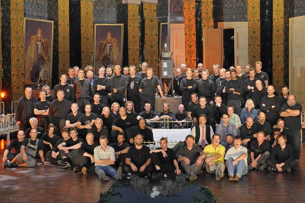 Workers at Bayreuther Festspiele