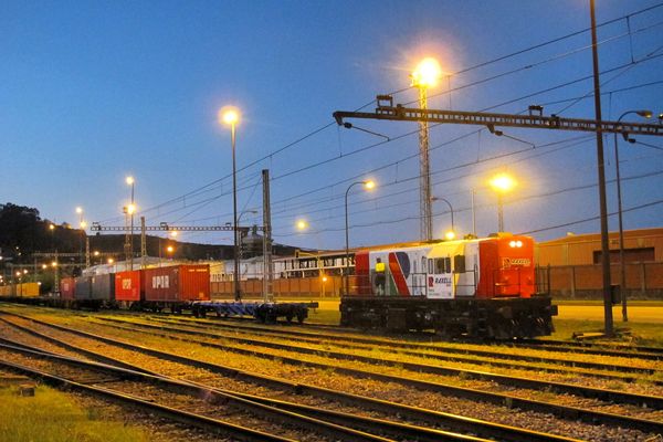 Working at Musel harbour