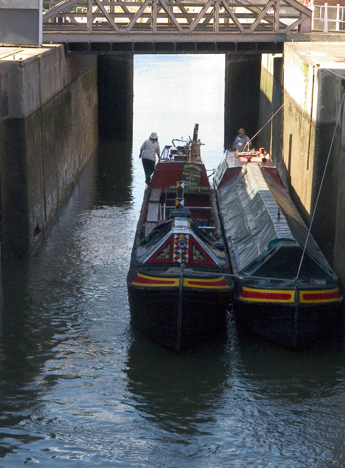 Working Canal Boat, English waterways