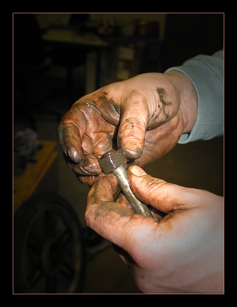 working hands