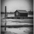 Working Hut at the Timberbooms by Tony