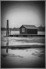 Working Hut at the Timberbooms by Tony