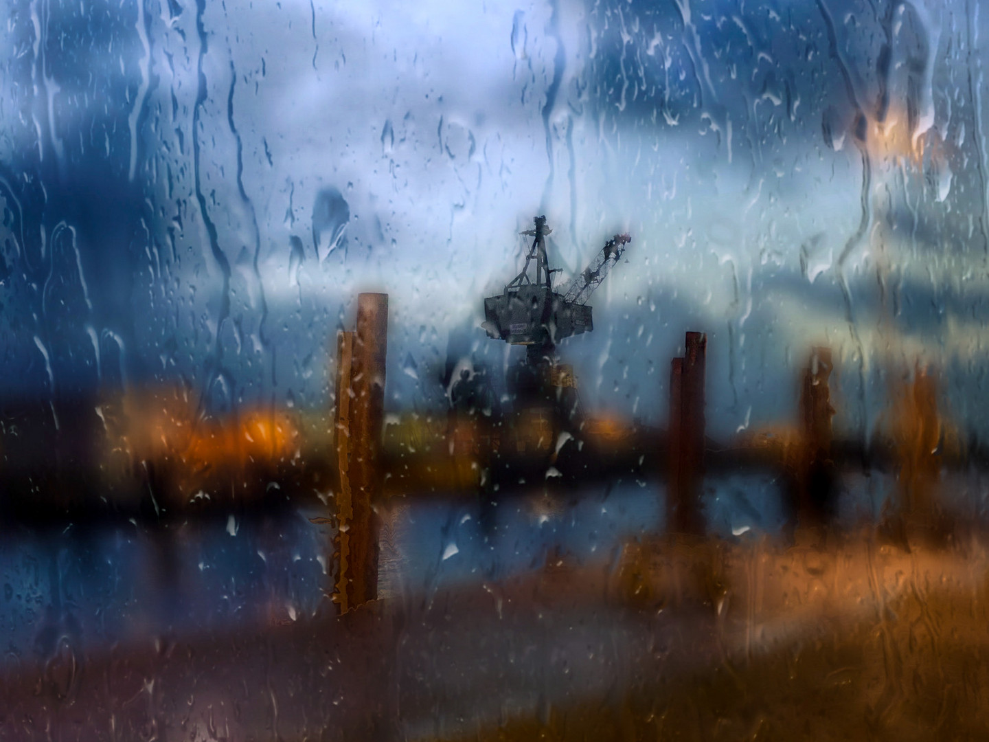 Working in the rain Foto & Bild deutschland, europe, experimente Bilder auf