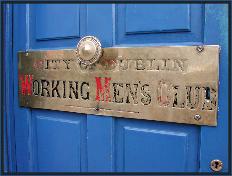 working men's club von Marion Kern