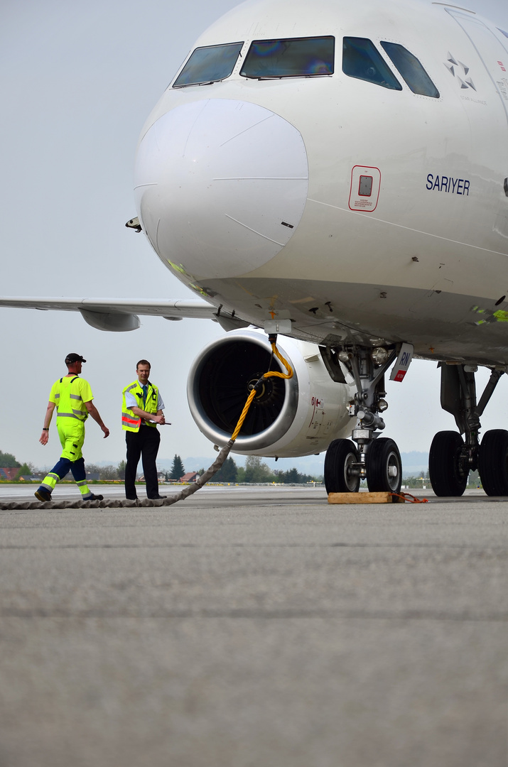 Working on the apron II