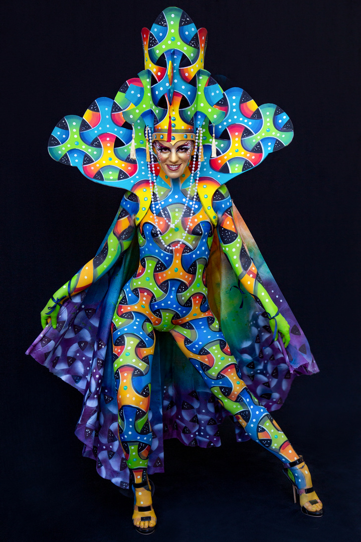 World Bodypainting Festival 2025 Klagenfurt Dixie Lesley