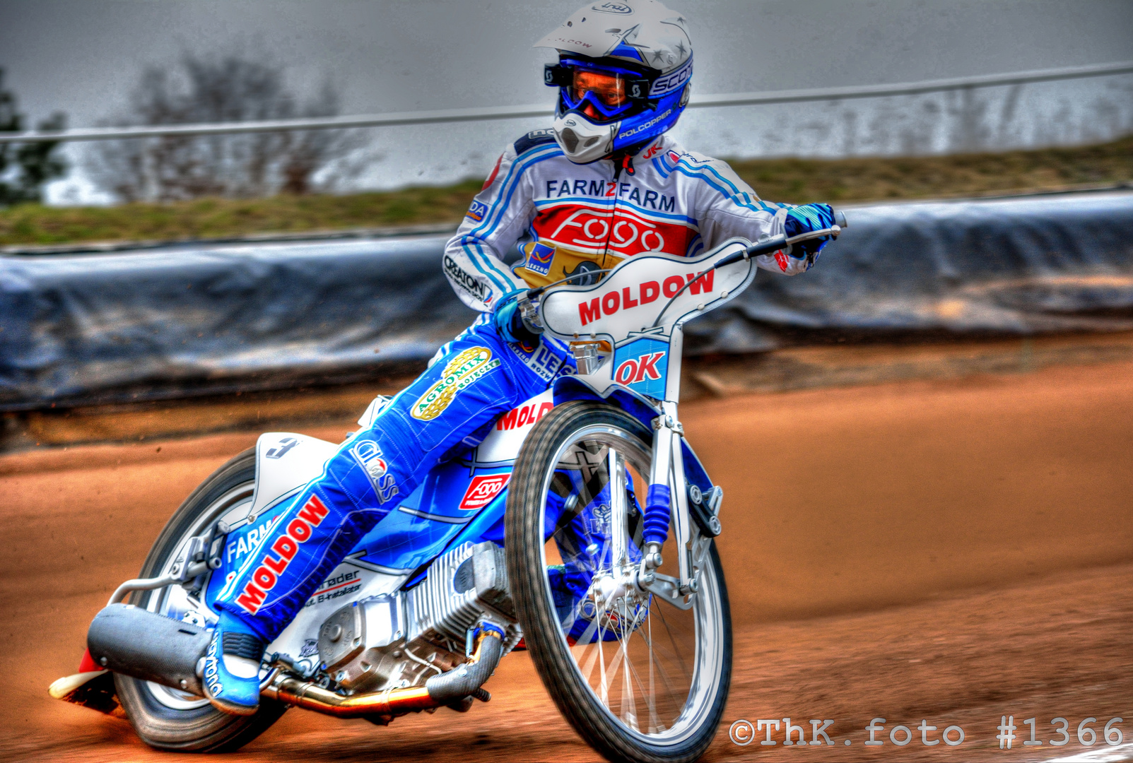 World Champion Nicki Pedersen in HDR