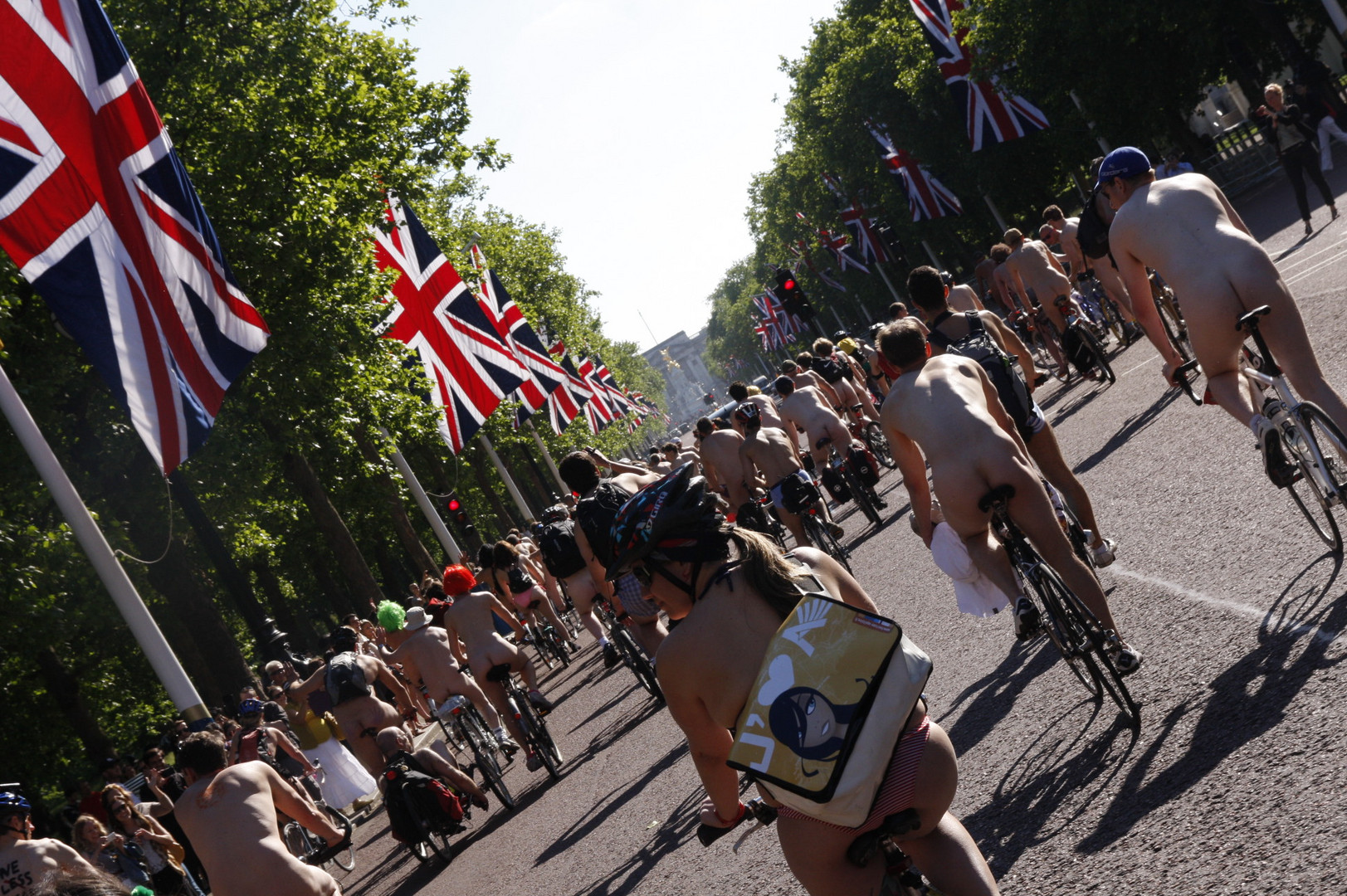 London world naked bike ride 2013 