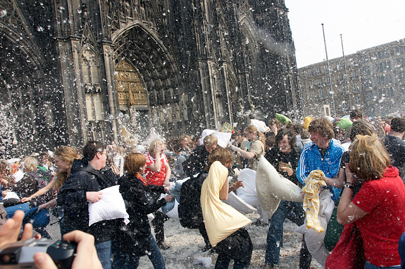 World Pillow Fight Day 2009 Cologne VI