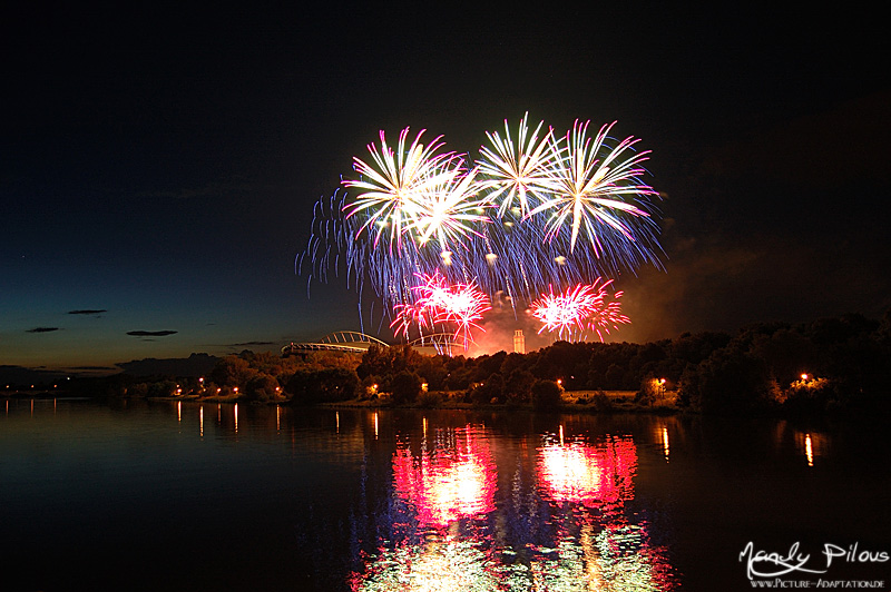 World Pyro Award 2007, Leipzig Polen gegen Italien