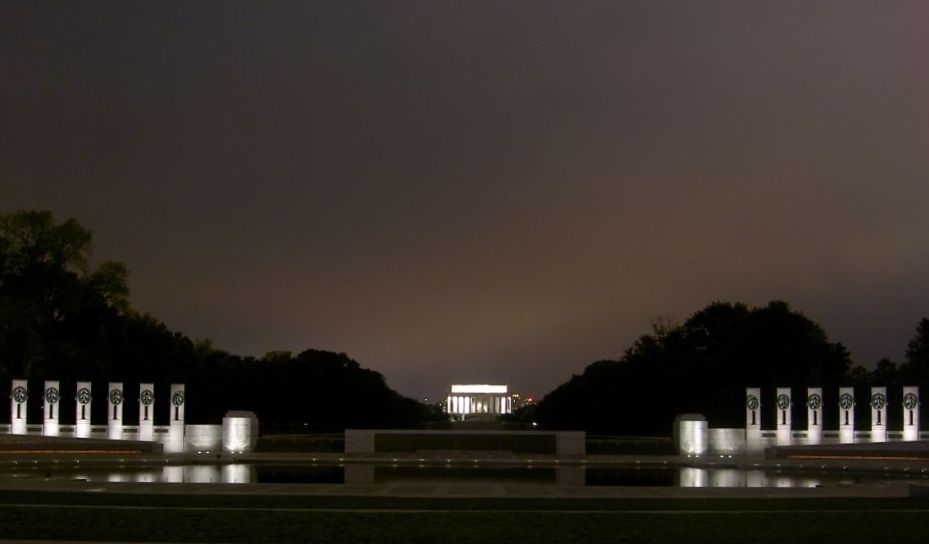 World War II + Lincoln Monument